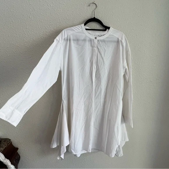 rag and bone white shirt dress Rag & Bone Helena Shirt Dress Ivory w Pinstripe size 4 $450